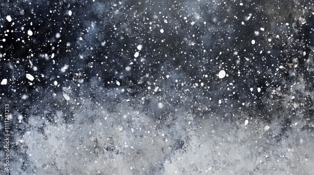 abstract winter background with snowflakes, Christmas background with heavy snowfall, snowflakes in the sky abstract winter background with snowflakes, Christmas background with heavy snowfall, snowflakes in the sky