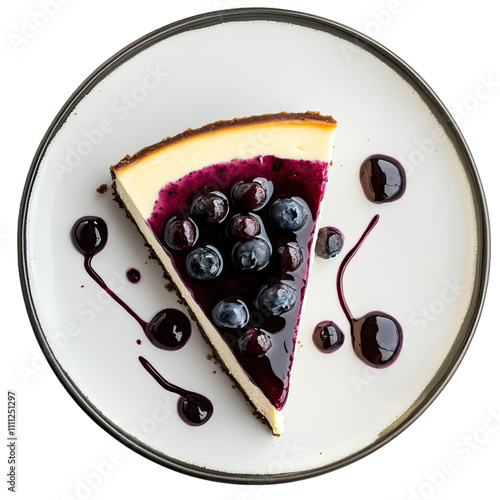 Delicious Plate of Blueberr...