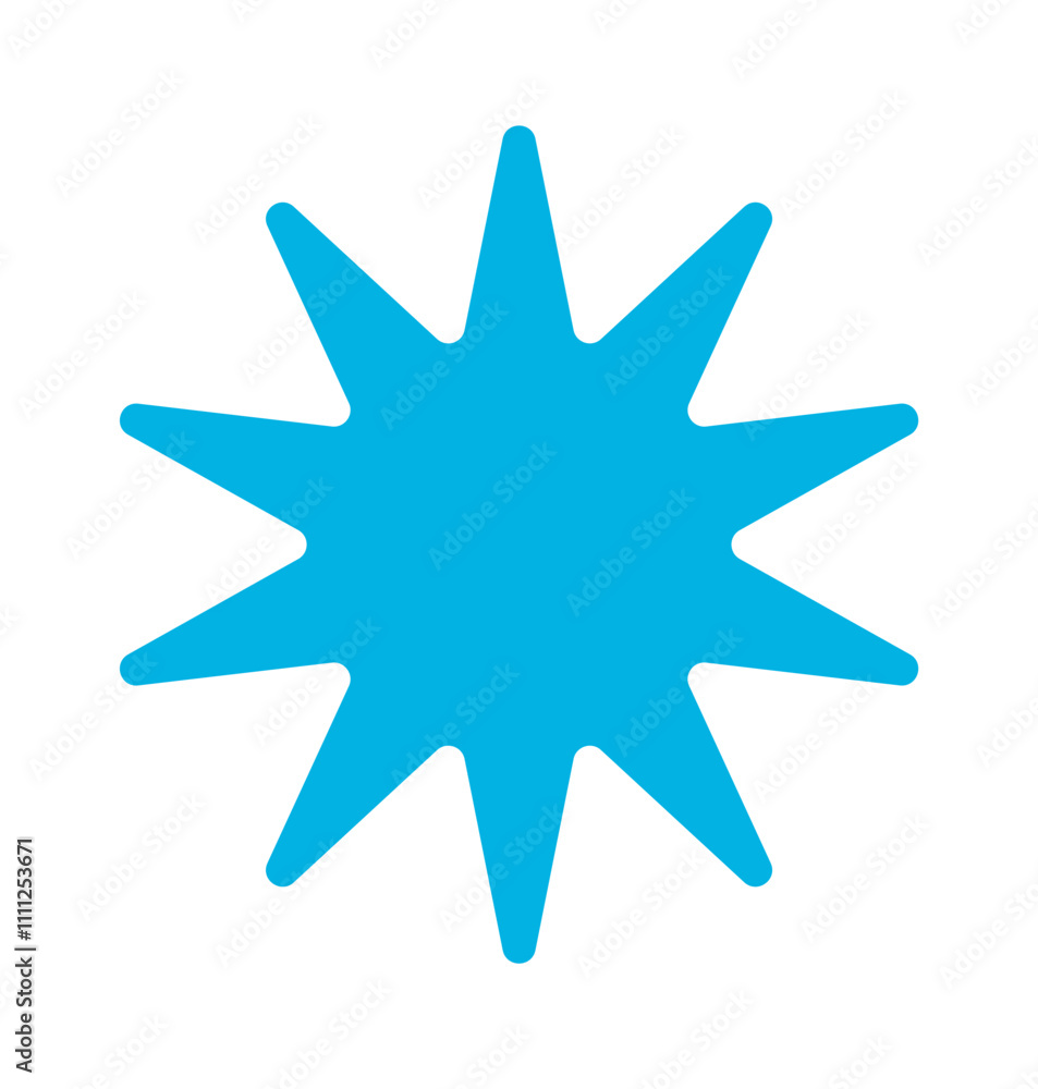 Abstract blue pinion geometric design Abstract blue pinion geometric design