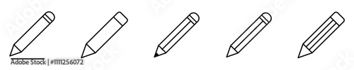 Pencil icon vector. pencil edit icon creativity pen, Edit icon vector. edit document sign and symbol. pencil