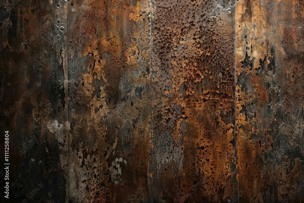 Photo of Black and orange metal wall. Background texture for backdrops or mapping Photo of Black and orange metal wall. Background texture for backdrops or mapping