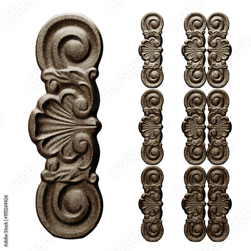 Luxury Rococo Scroll – Highly Detailed Decorative Frame