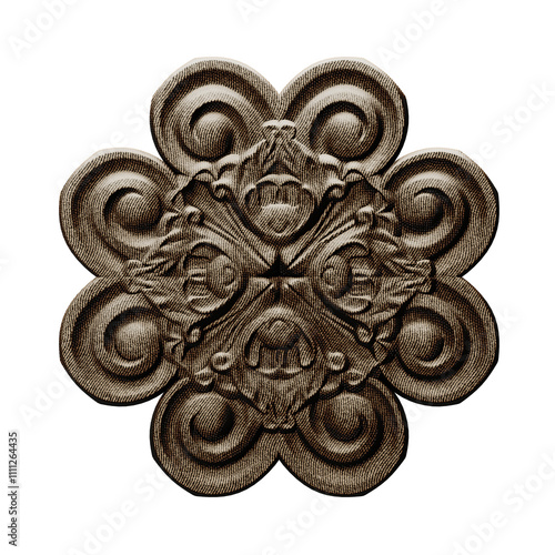 Luxury Rococo Scroll – Highly Detailed Decorative Frame