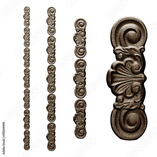 Luxury Rococo Scroll – Highly Detailed Decorative Frame