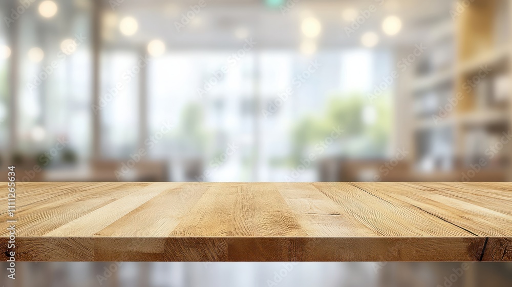 white The empty wooden table top with blur background of Christmas white The empty wooden table top with blur background of Christmas