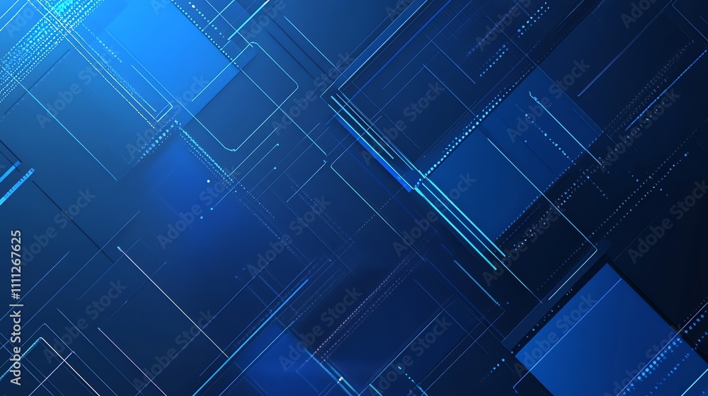 An abstract image of a circuit board with blue and purple lights. An abstract image of a circuit board with blue and purple lights.