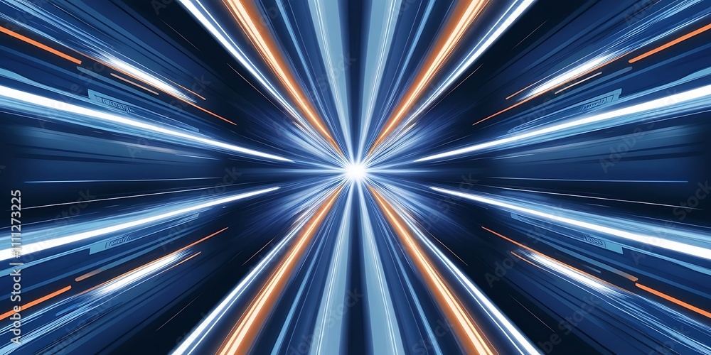 Abstract background design of light burst in white and blue colors, explosion of light Abstract background design of light burst in white and blue colors, explosion of light