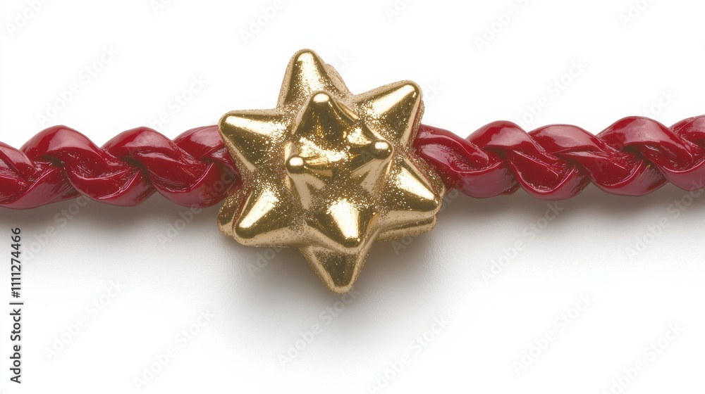 Gift wrapping event with decorative bow home setting product showcase minimalist style close-up view Gift wrapping event with decorative bow home setting product showcase minimalist style close-up view