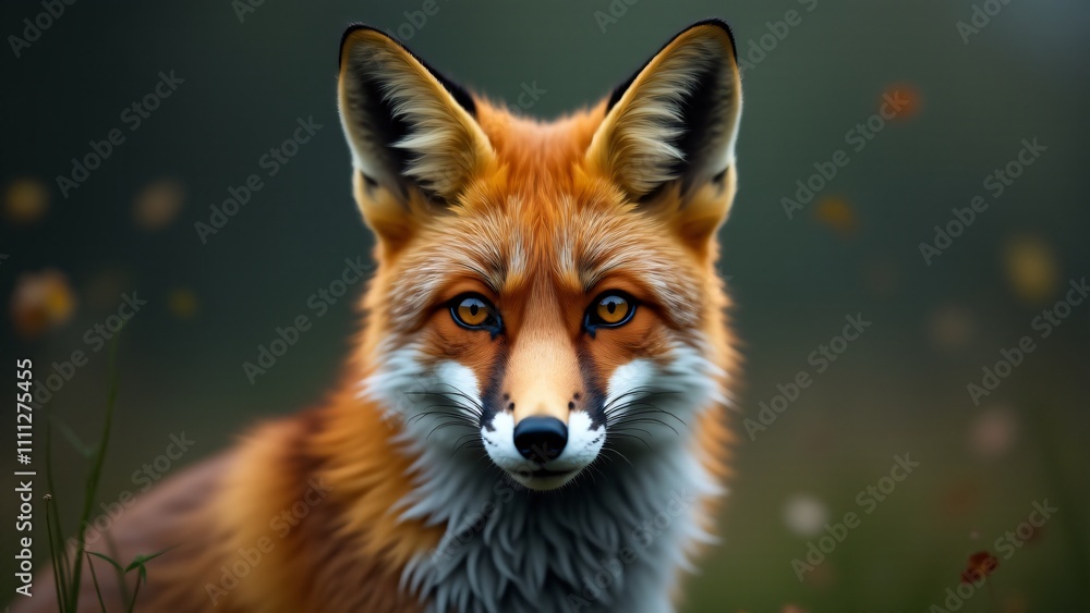 A close-up of a fox’s face, emphasizing its bright eyes and distinctive fur, with a blurred natural background. A close-up of a fox’s face, emphasizing its bright eyes and distinctive fur, with a blurred natural background.