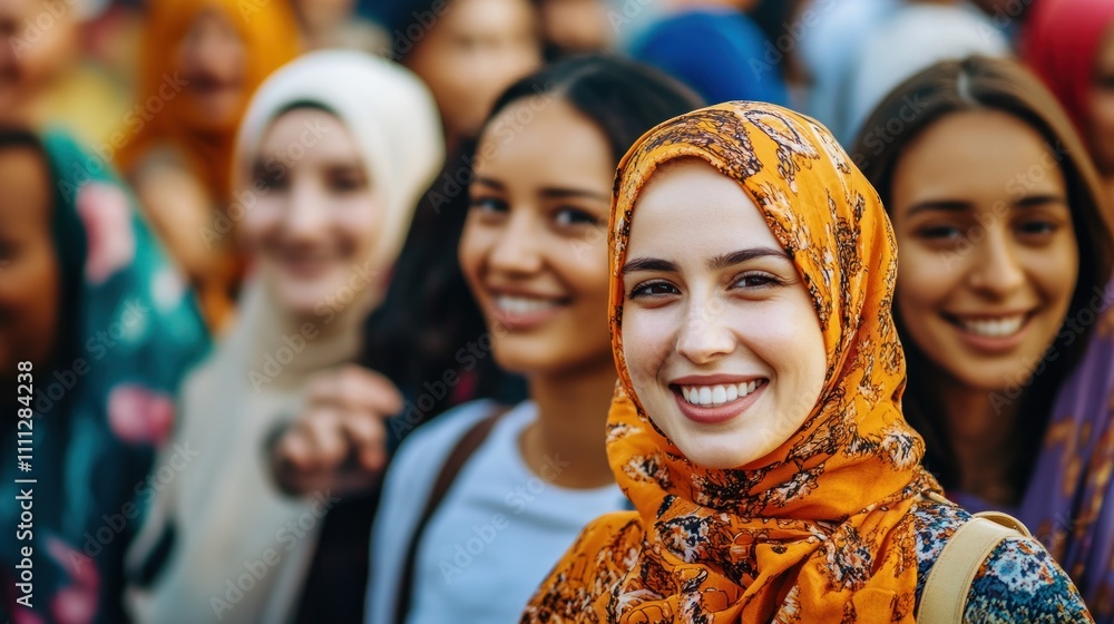Smiling Diverse Women Together: A Celebration of Unity and Sisterhood Smiling Diverse Women Together: A Celebration of Unity and Sisterhood