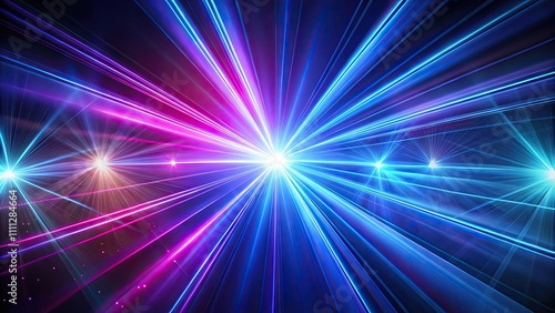 Shiny blue and purple laser beam lights overlay background, laser, beams, lights, shiny, blue, purple, overlay