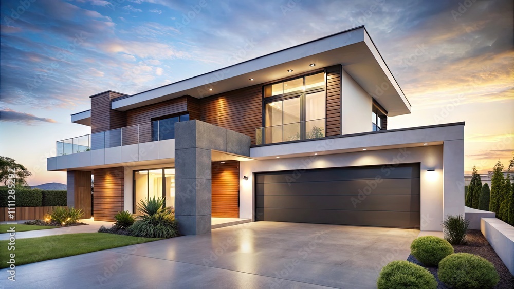 Modern house with sleek design on a background, modern, house,background, architecture, contemporary, minimalistic, luxury Modern house with sleek design on a background, modern, house,background, architecture, contemporary, minimalistic, luxury