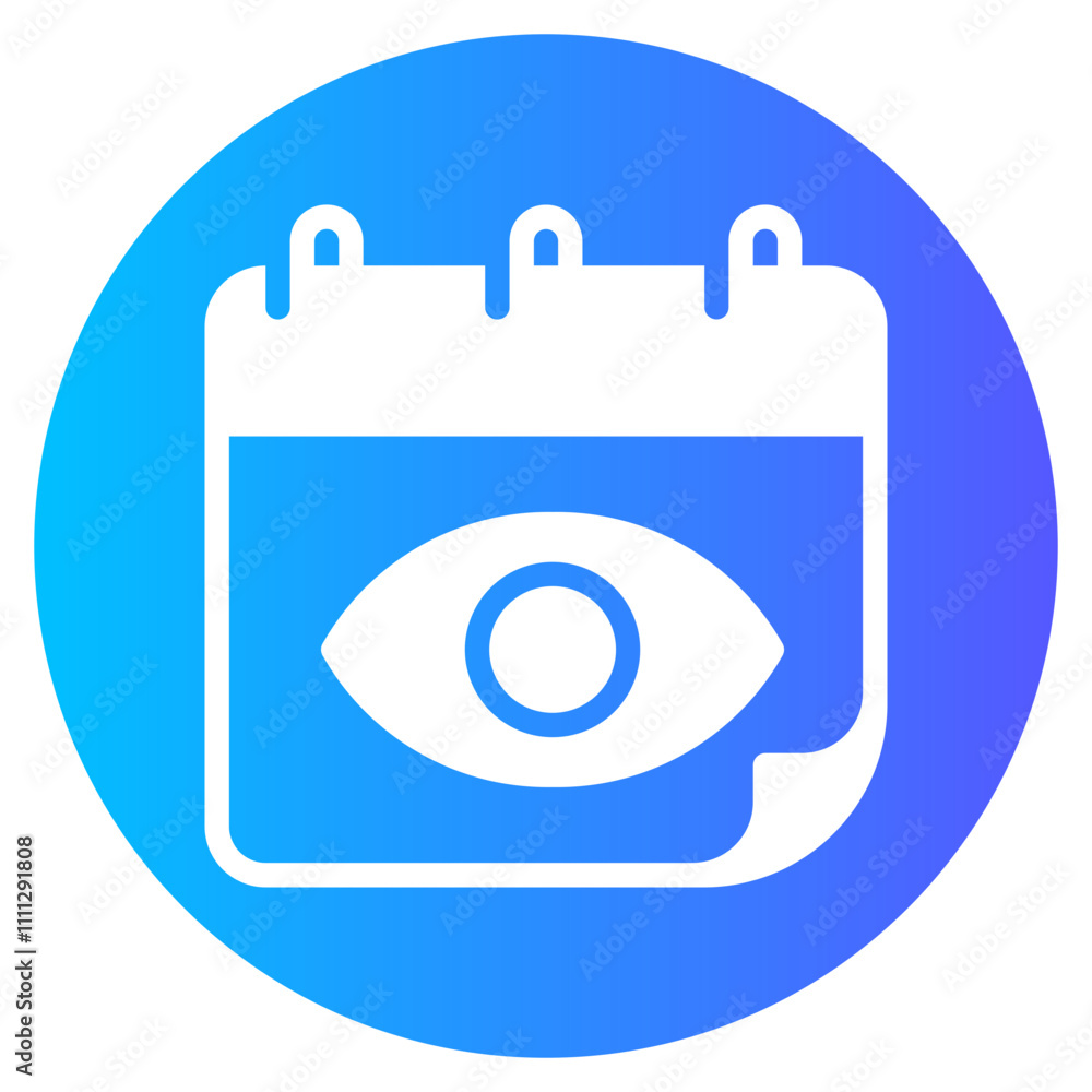 eye gradient icon eye gradient icon