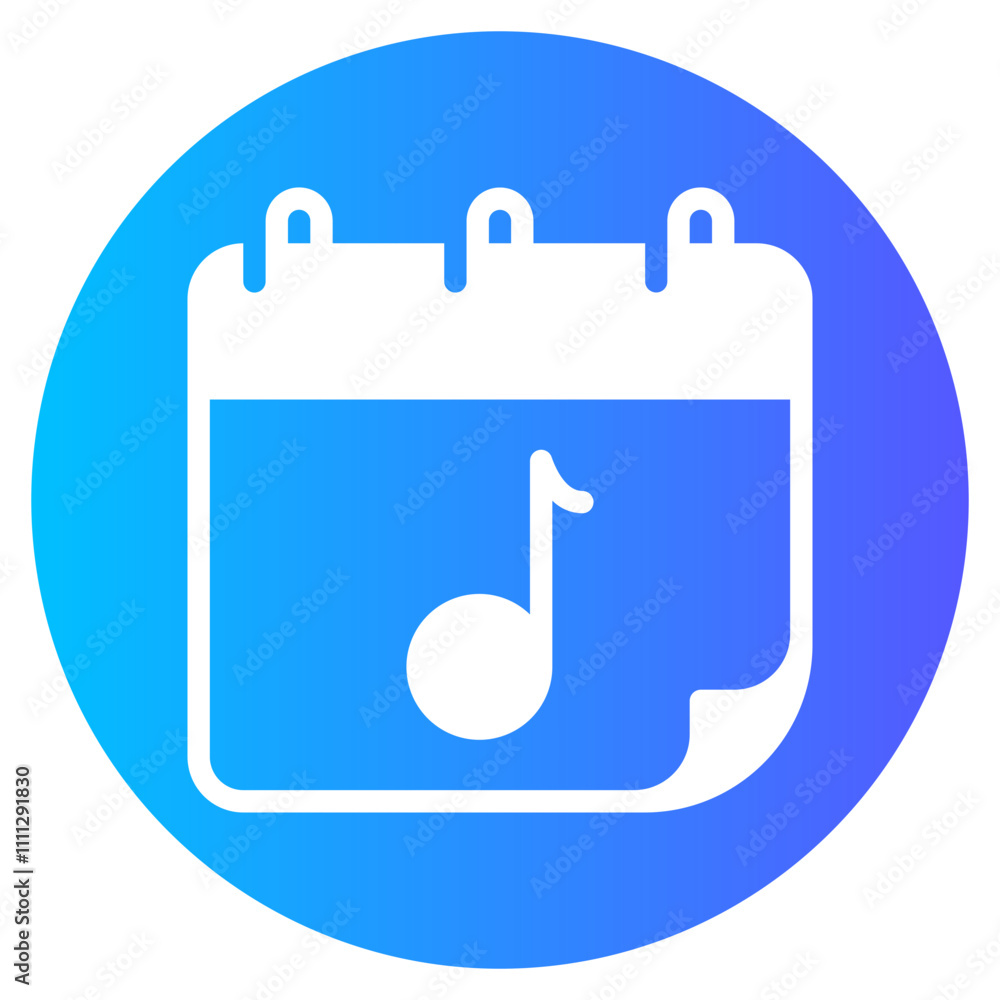 music gradient icon music gradient icon