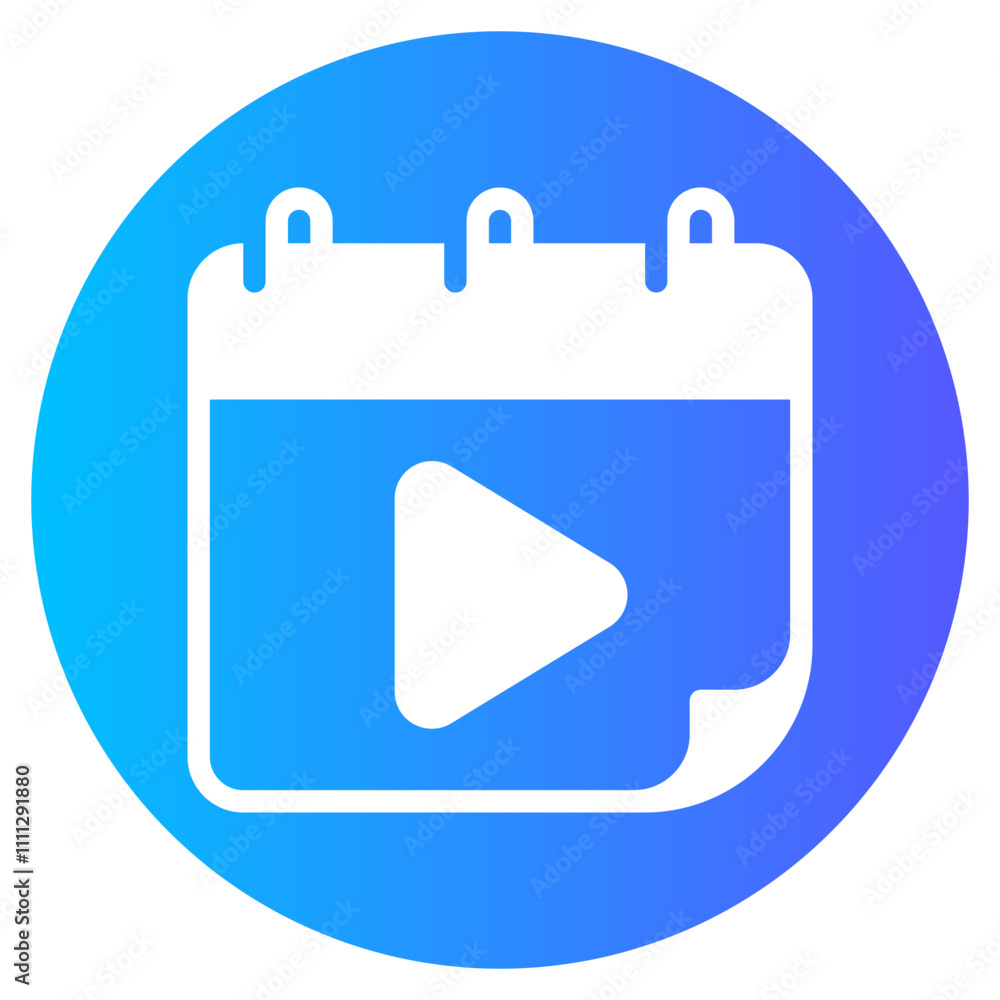 video gradient icon video gradient icon
