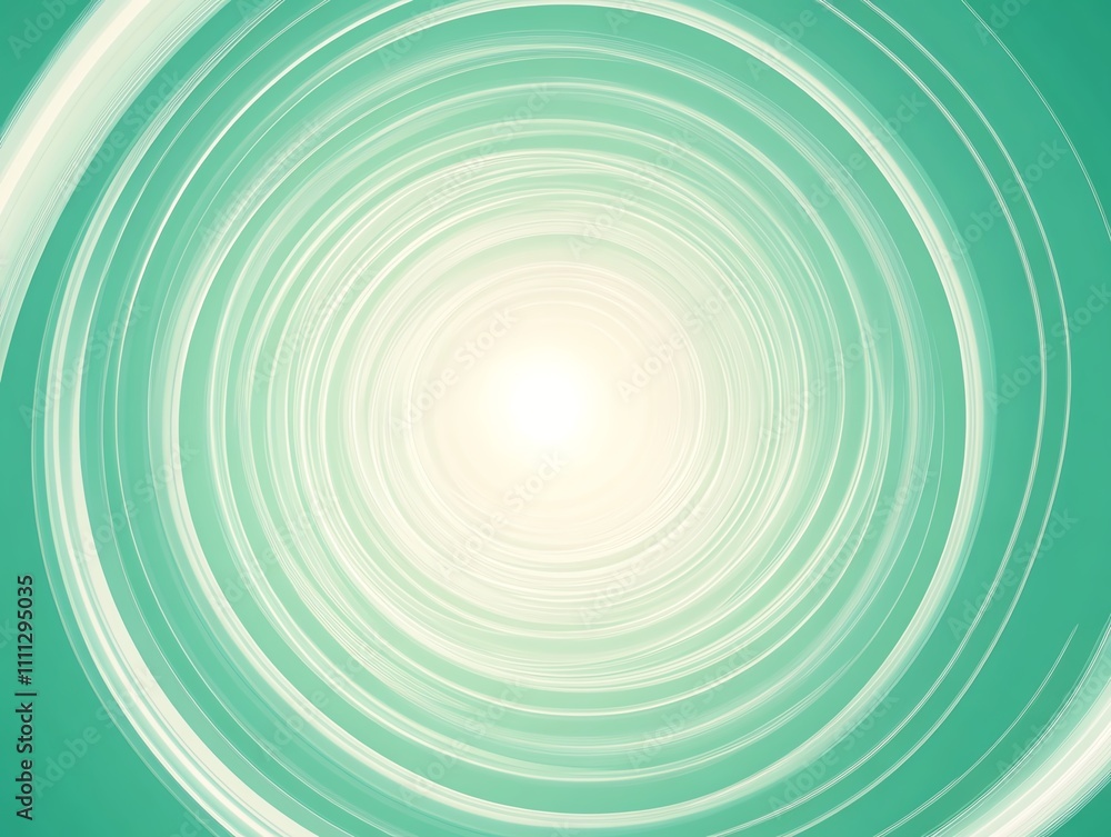 Abstract green vortex spiral background Abstract green vortex spiral background