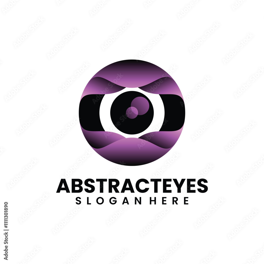 vector abstract eyes logo design vector abstract eyes logo design