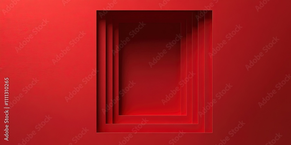 Chinese New Year, solid red background, blank middle, copy space Chinese New Year, solid red background, blank middle, copy space