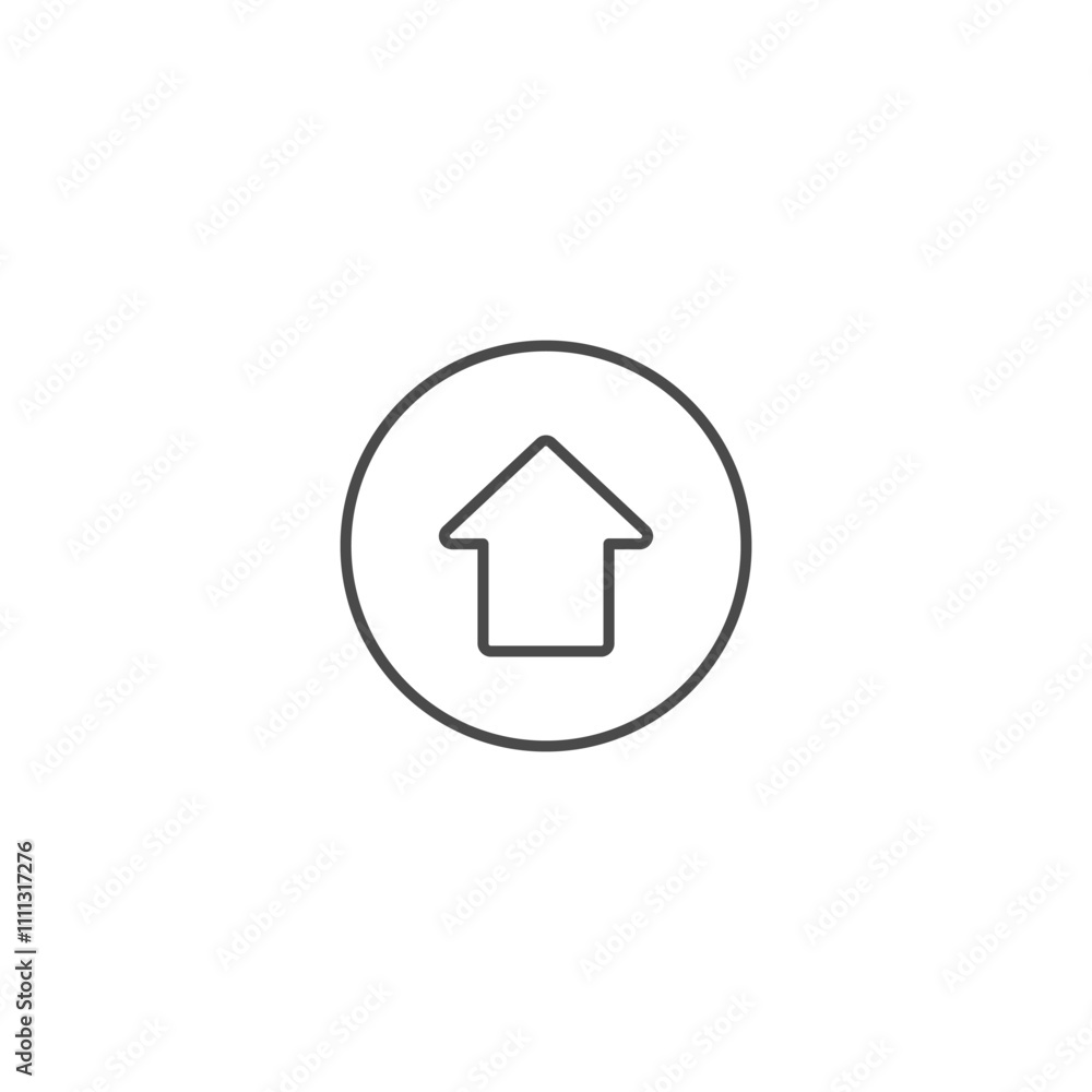 Upload icon template vector illustration Upload icon template vector illustration