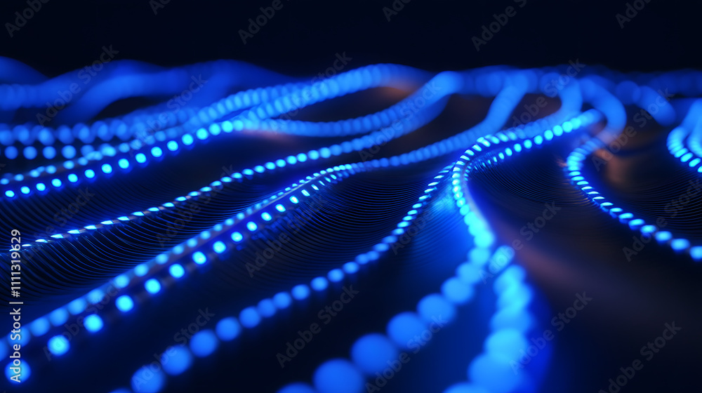 Neon illuminated dynamic sheets wallpaper. Abstract business background
Neon illuminated dynamic sheets wallpaper. Abstract business background