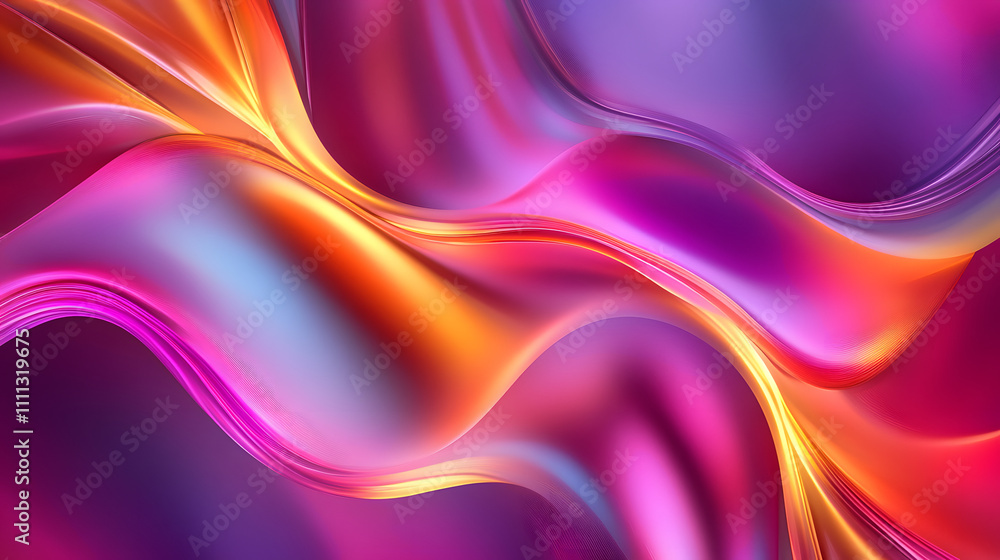 Neon illuminated dynamic sheets wallpaper. Abstract business background
Neon illuminated dynamic sheets wallpaper. Abstract business background