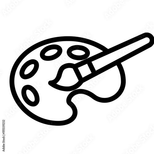artistic Line Icon