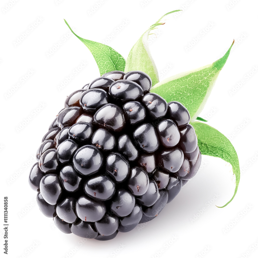 Fresh whole Blackberry, peeled or cut on a natural white Fresh whole Blackberry, peeled or cut on a natural white