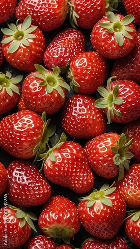 strawberries close up
