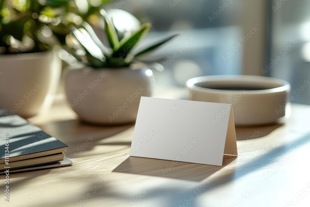 Blank Card Mockup: Simple and Elegant Design for Your Business Blank Card Mockup: Simple and Elegant Design for Your Business