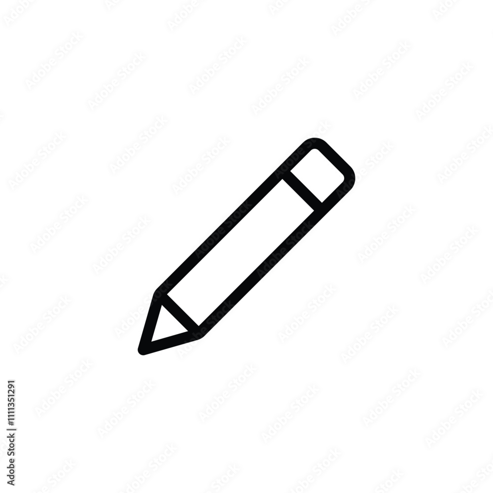 Pencil Icon vector. Edit icon symbol vector Pencil Icon vector. Edit icon symbol vector