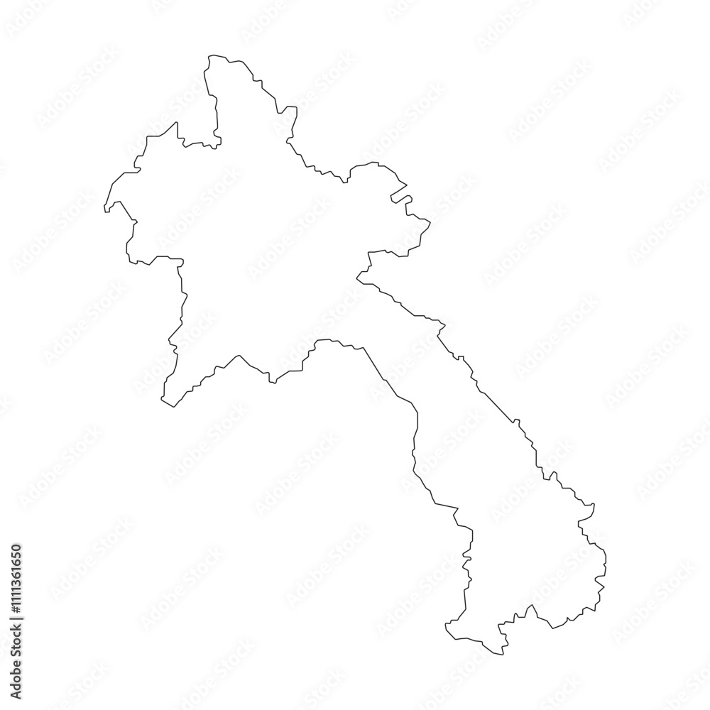 laos map icon laos map icon