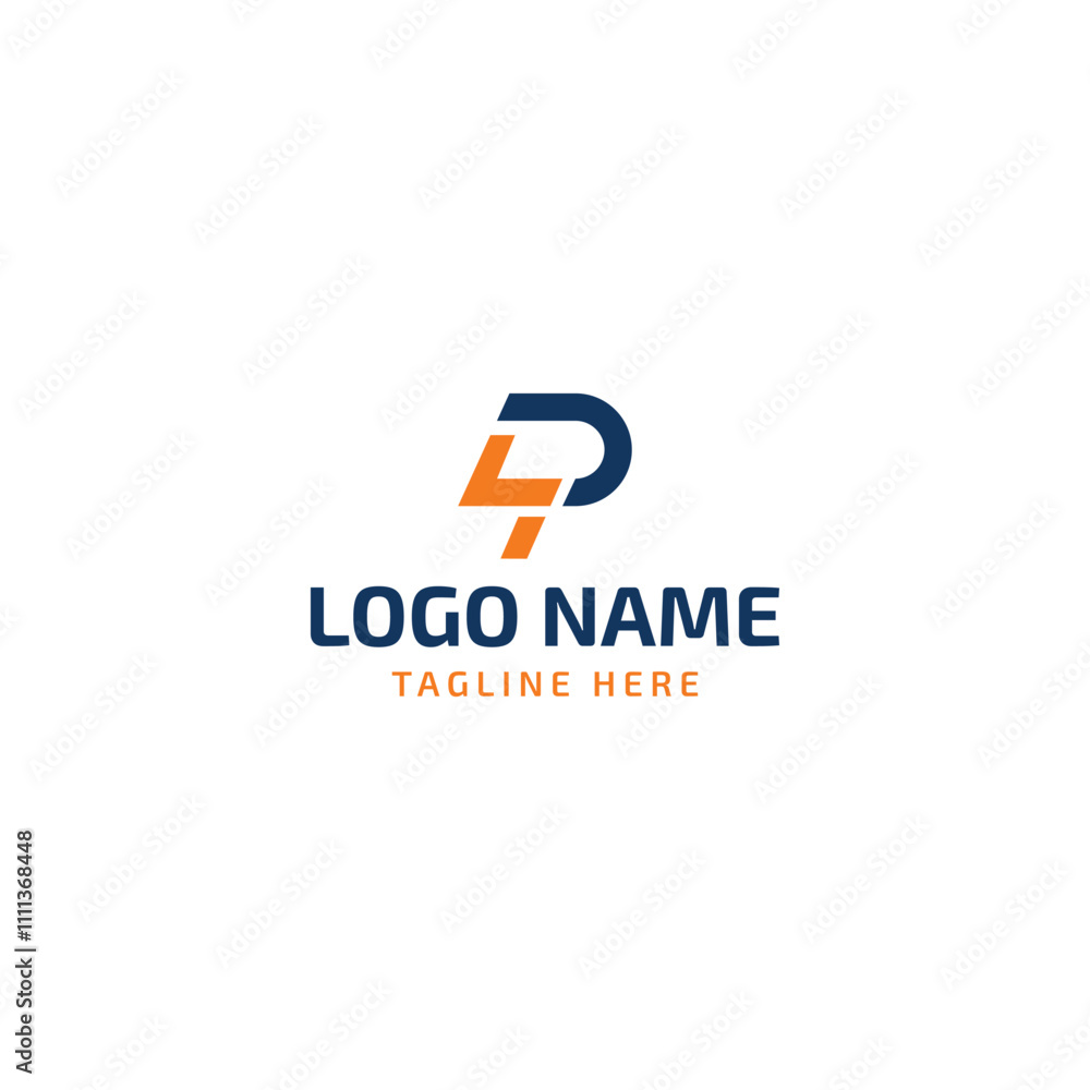 Simple and Bold D Logo with a Focus on Modern Speed Simple and Bold D Logo with a Focus on Modern Speed