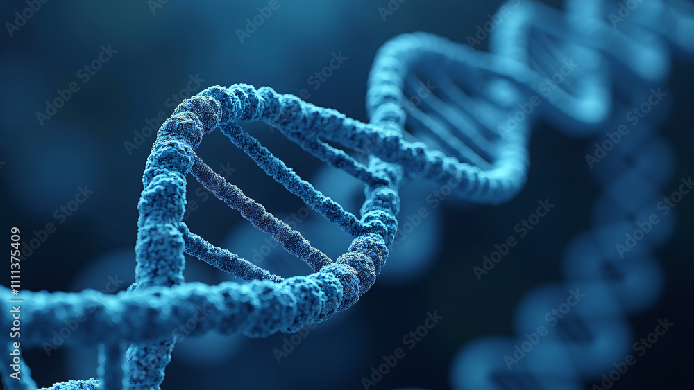 Creative DNA Artwork with Chromosome Patterns Creative DNA Artwork with Chromosome Patterns