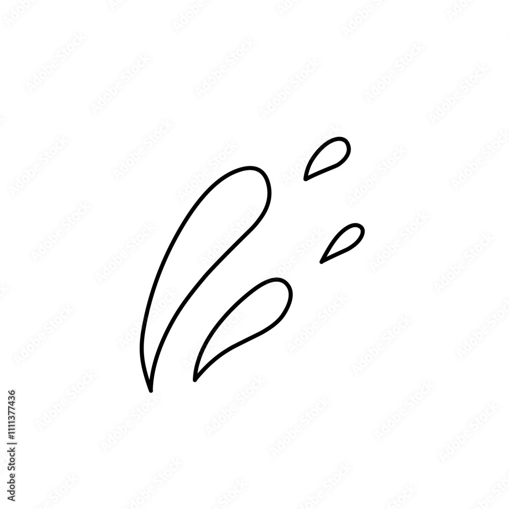 splash water contour lines splash water contour lines
