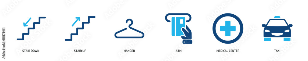Set of glyph solid icons related public navigation, sign, symbol. Perfect pixel on transparent background Set of glyph solid icons related public navigation, sign, symbol. Perfect pixel on transparent background