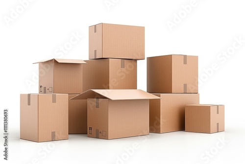 Home Furniture and Cardboard Boxes for Relocation with Ample Copy Space