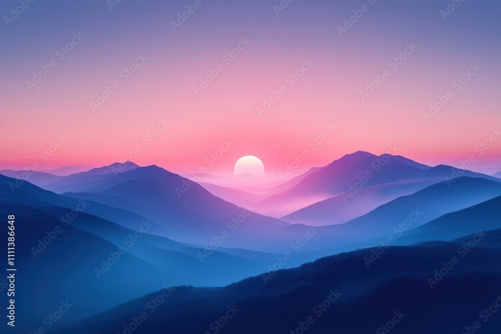 sunrise in mountains sunrise in mountains