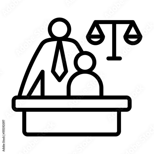Legal Assistance Icon