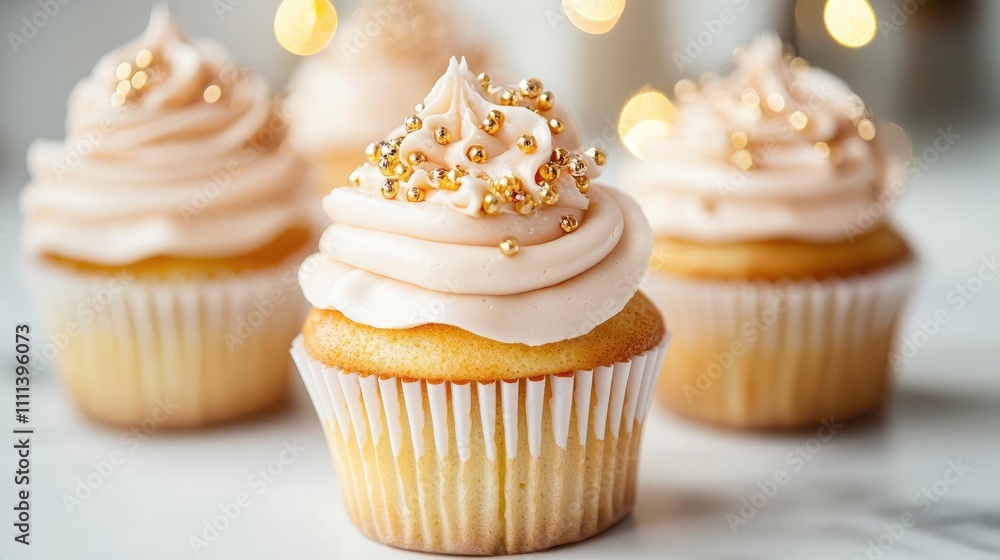 New Year sweets dessert luxury concept. New Year-themed cupcakes topped with sparkling fondant designs, luxury desserts, playful and celebratory New Year sweets dessert luxury concept. New Year-themed cupcakes topped with sparkling fondant designs, luxury desserts, playful and celebratory