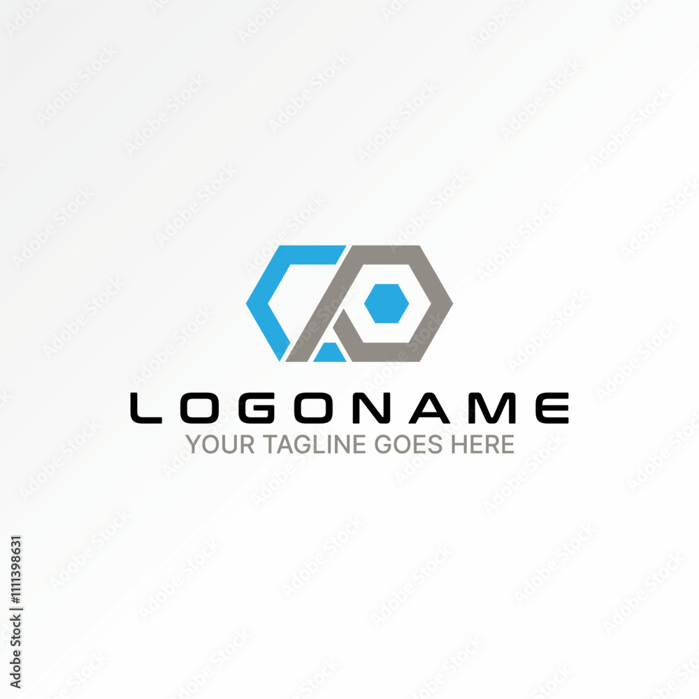 Logo design graphic concept creative premium vector stock image graphic initial CP hexagon font connected circle business to monogram typography tech Logo design graphic concept creative premium vector stock image graphic initial CP hexagon font connected circle business to monogram typography tech