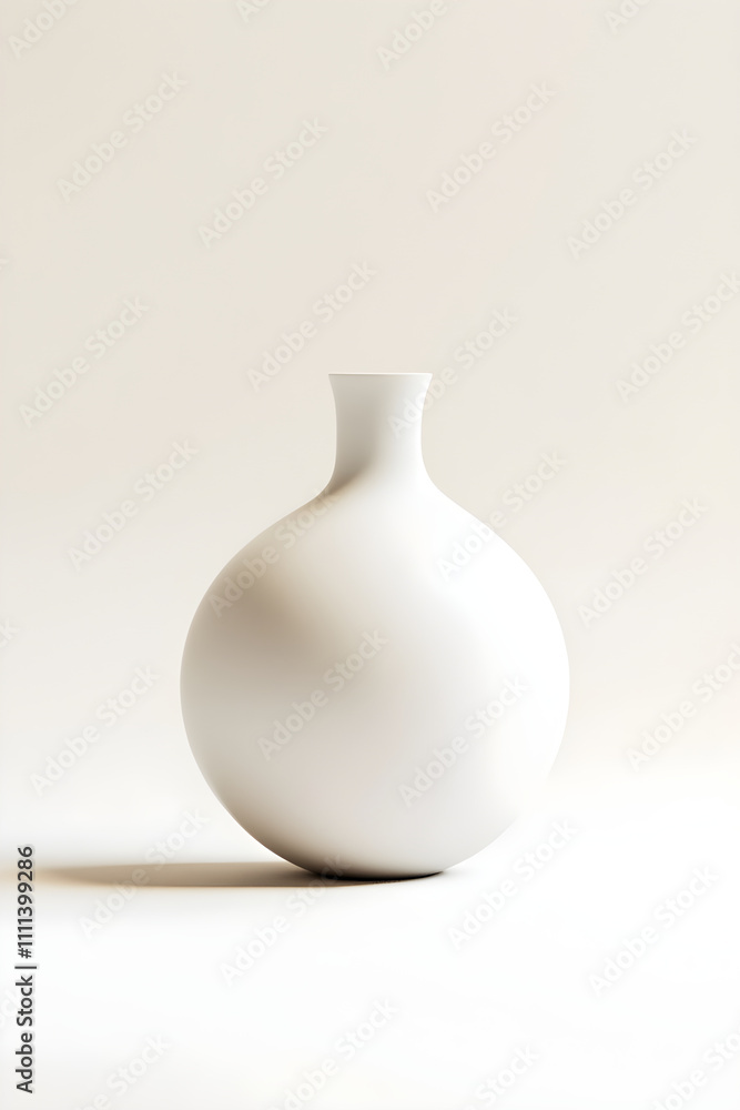 Minimalist White Plastic Bottle on White Background: A Study in Simplicity and Functionality Minimalist White Plastic Bottle on White Background: A Study in Simplicity and Functionality