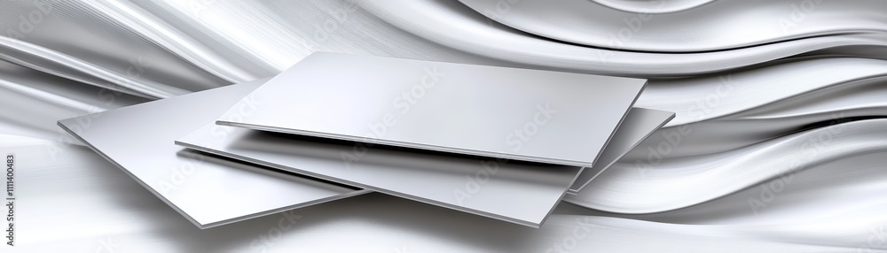 Abstract 3d silver metal texture, a modern background with depth and shine for design Abstract 3d silver metal texture, a modern background with depth and shine for design