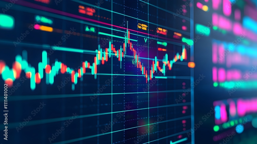 Stock Market Data, Financial Chart, Investment Graph Stock Market Data, Financial Chart, Investment Graph