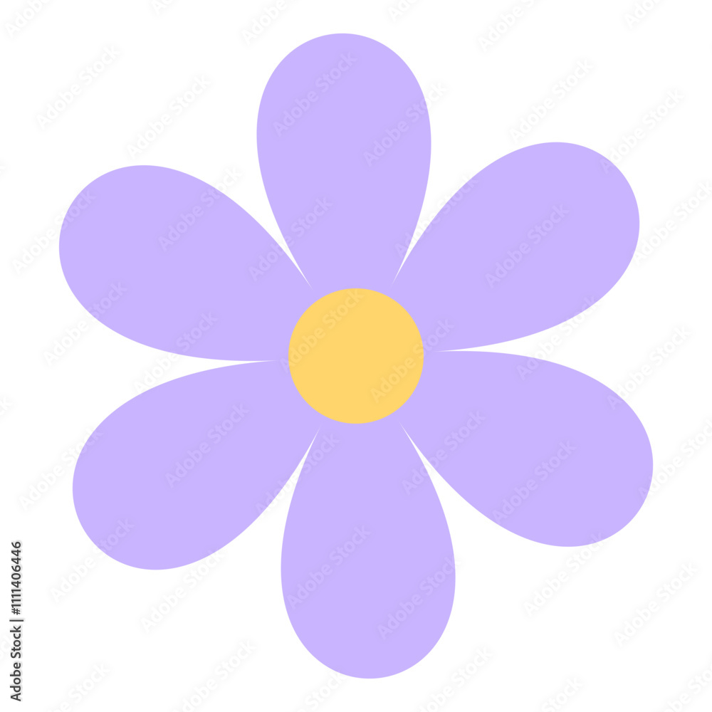 Fototapeta premium 꽃 아이콘 