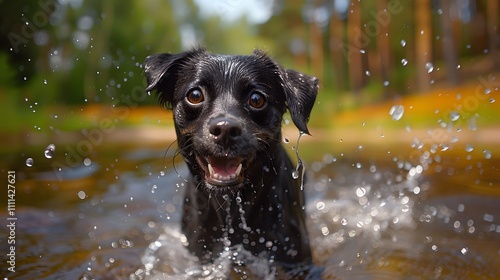 Life’s Brighter with Paws: The Charm of a Little Dog photo