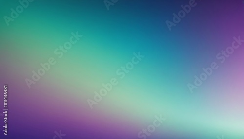 green sky blue purple gradient background,Grainy noisy background, abstract color gradient shape, vibrant glowing blue green purple noise texture banner design,5