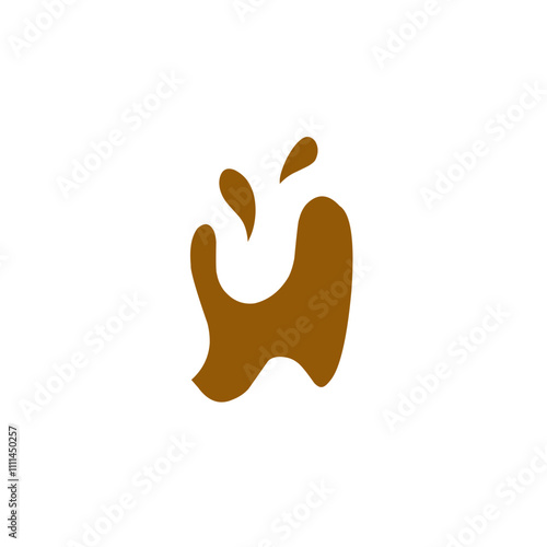 chocolate splash vector