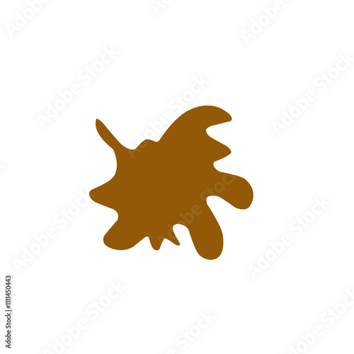 chocolate splash vector