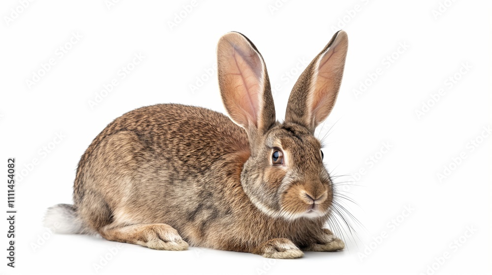 lovely rabbit on white isolated lovely rabbit on white isolated