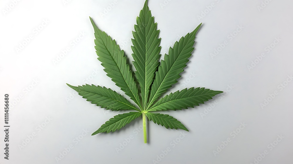 Single Cannabis Leaf Marijuana Plant Green Foliage Botany Nature Single Cannabis Leaf Marijuana Plant Green Foliage Botany Nature